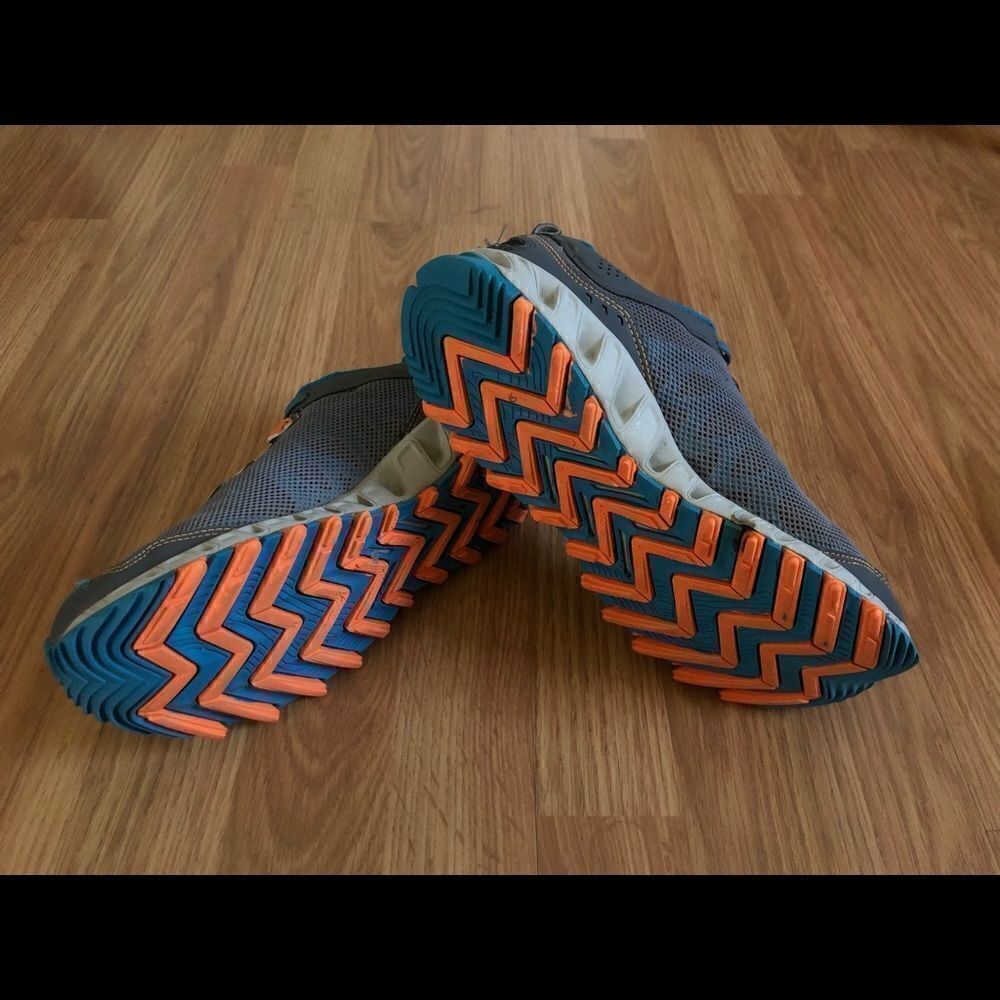 ADIDAS Vigor 4 TR Gray/Blue Trail Running Shoes G99551 - Picture 9 of 10